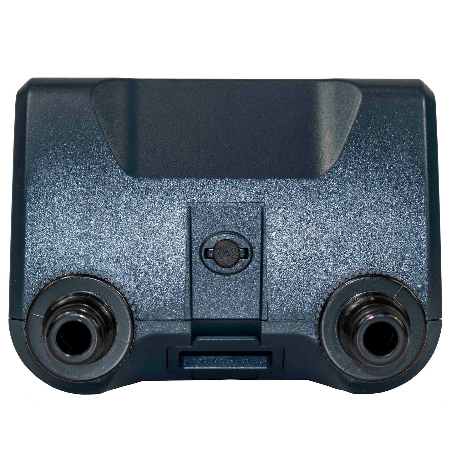 Water timer twin threaded ports with central cover and small indicator window