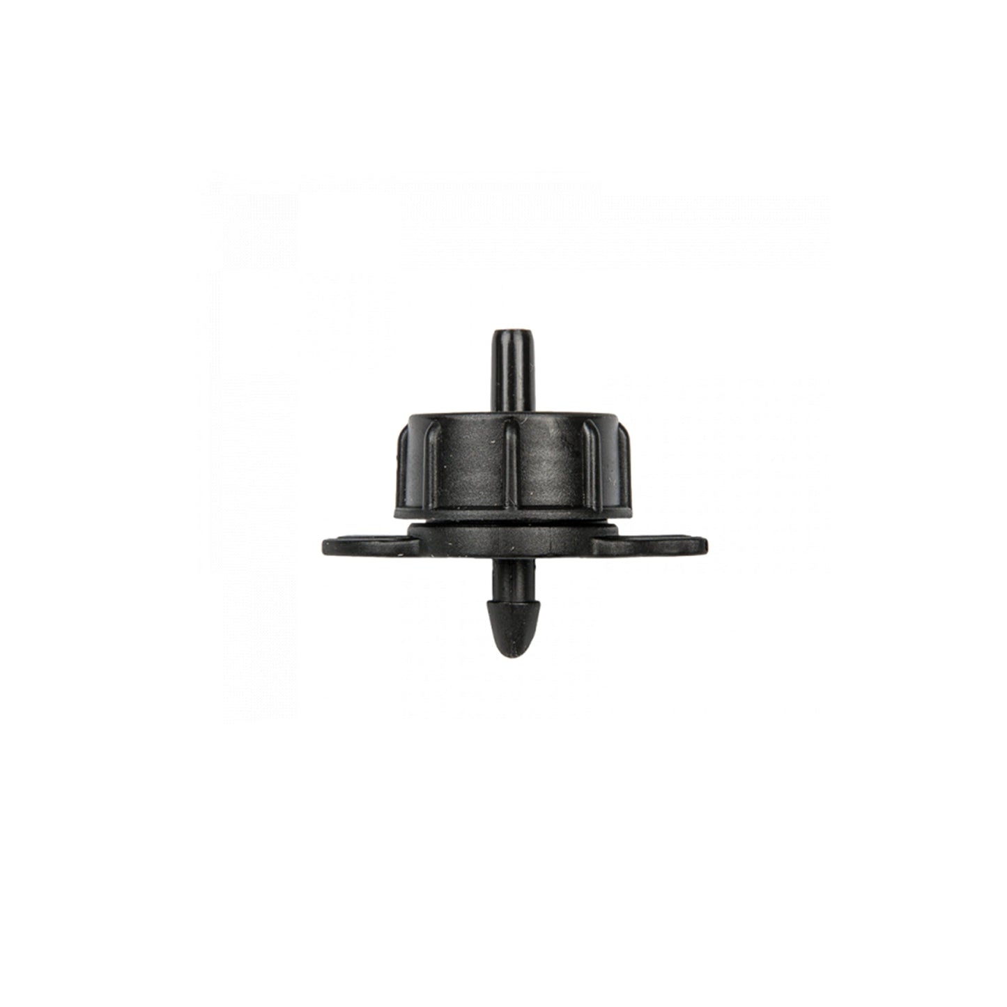 Turbo dripper outlet, black non-pressure compensating valve