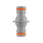 Male two-way connector WL, grey with orange sealing rings