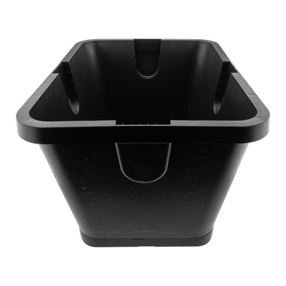 51x38cm standard valve box with black plastic top and integrated nozzle holders