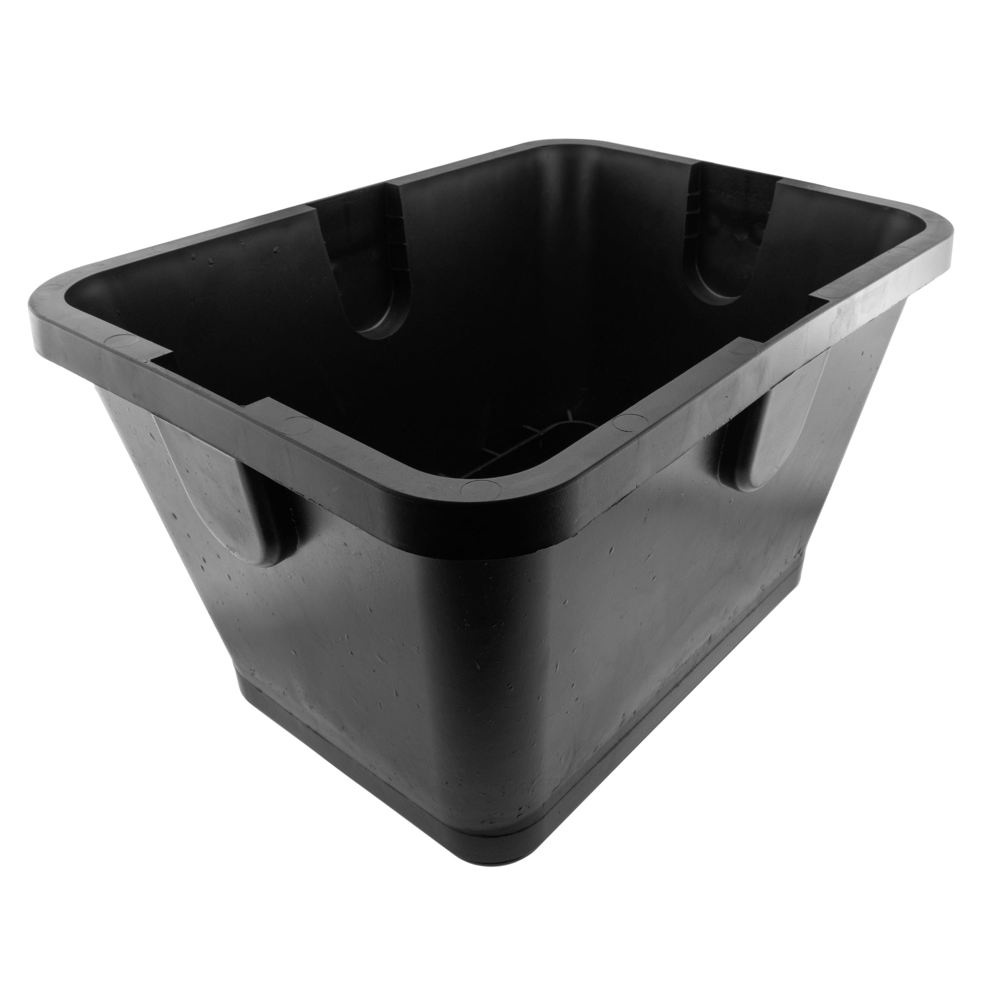 51x38cm standard valve box, square black plastic base with open central top