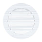 White round Louvre ventilation grille, 150mm—horizontal slat vents in a circular housing