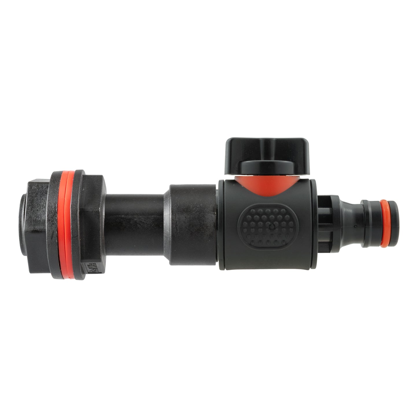 Drill bit with U-shaped handle for installing the 3/4" quick-connect valve