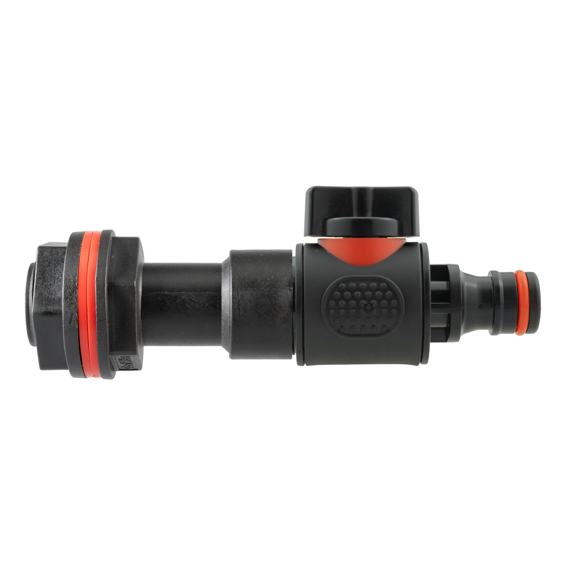 Drill bit with U-shaped handle for installing the 3/4" quick-connect valve