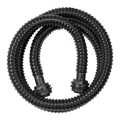 32-mm Verbindungsschlauch mit zwei schwarzen Schlauchclips