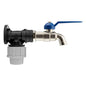 Wall flange kit 20mm MDPE tap lever connector, 1/2" BSPF