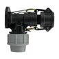 Wall flange kit: 25mm MDPE, 3/4in Camlock Type B, black/grey fitting