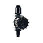 Antelco Vari-Jet 90° black cap, black base mixing valve with outlet nozzle