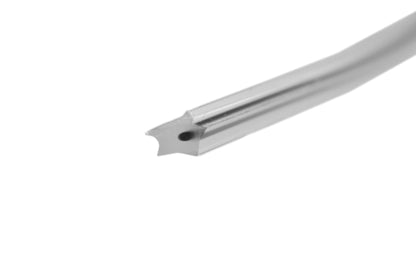 Trimmer line end with Dual Star cutting tip