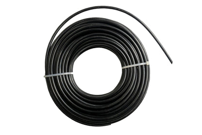 Coiled black round strimmer line, 1.6mm, 15m length