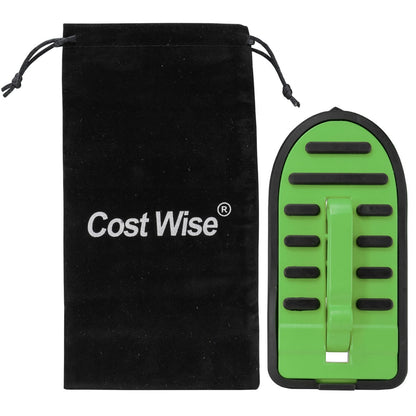 Cost Wise black pouch with drawstring and green Car Door Step Type C in frame