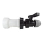 IBC extender: 2" S60X6 cap, 20mm MDPE valve, black lever