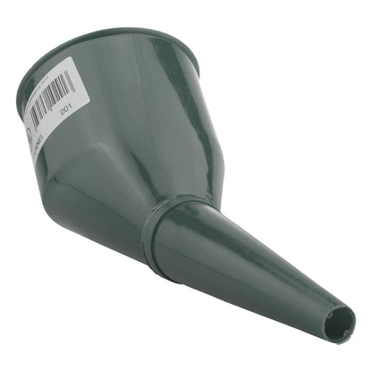 Gray funnel spout with side nozzle opening