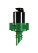 Micro spray nozzle, green winged collar with black cartridge body