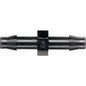 Micro Joiner Connector 4.5mm barb, black connector with central locking block
