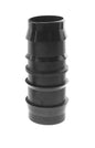 Antelco double barbed DB fitting joiner, black plastic, 19 mm