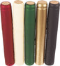 Shrink Caps Mix bottle toppers in red, cream, green, gold and dark grey