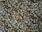 Small pebble print PVC pond liner with light gray and tan stone pattern
