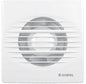 Rico 120mm bathroom extractor fan cover with vent grille, pull-cord switch