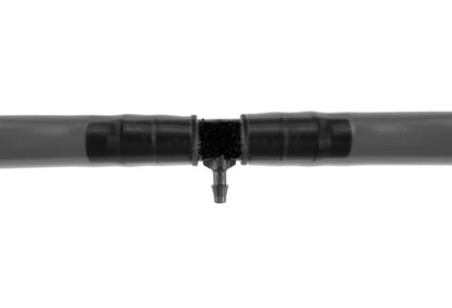 Tee Connector 14mm-4mm, horizontaler Schlauchverbinder mit Mittel-Barb