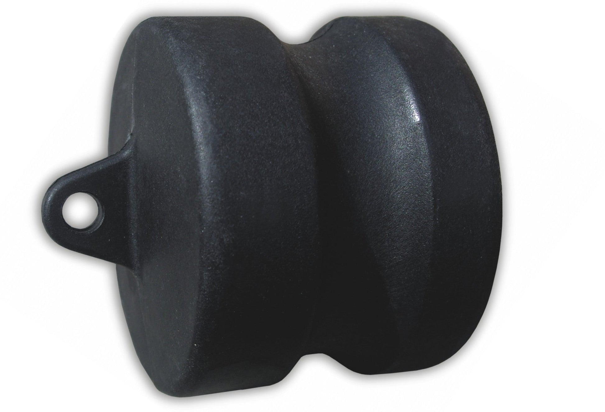 Camlock Type DP 2" black camlock end with side ring handle