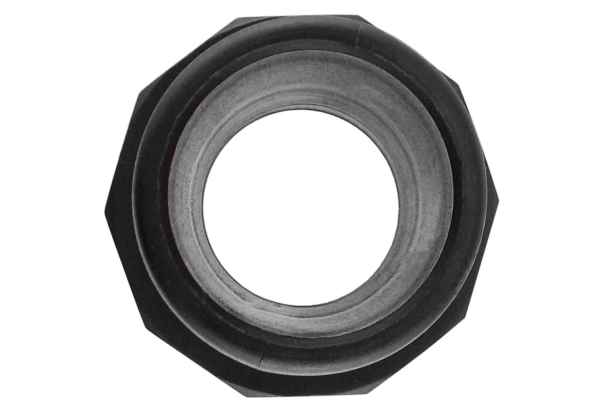 Camlock Type E 3/4" schwarze Flanschmutter mit Dichtungsring innen