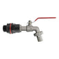 Water Butts kit 3/4" lever tap with 3/4" barb connector